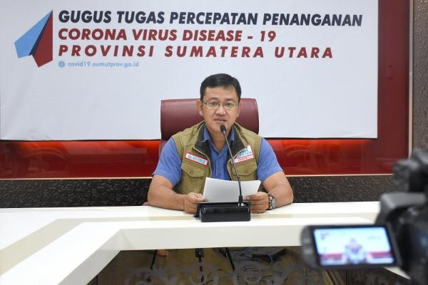 Perkembangan Covid-19 Dinamis, Satgas Covid-19 Sumut Ingatkan Terus Waspada